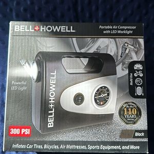 Bell + Howell Portable air compressor